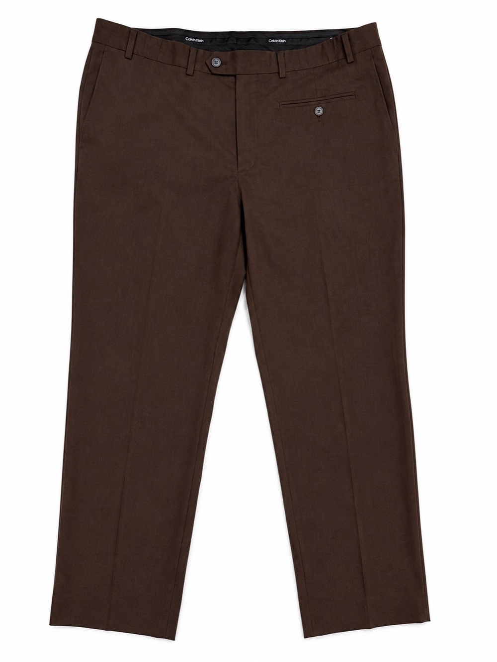 Calvin Klein Men's Dark Brown Dress Pants 38R x30